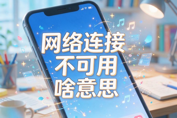 手机显示‘网络连接不可用’啥意思?