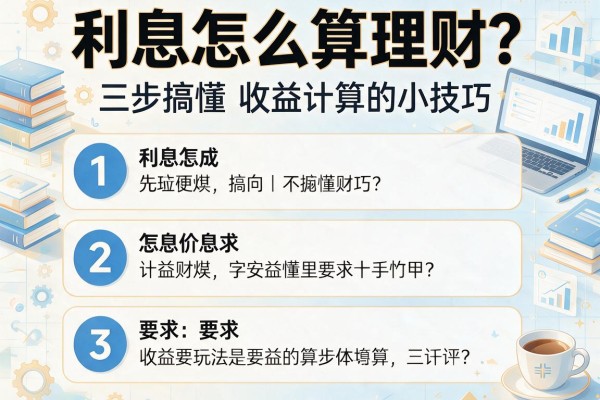 利息怎么算理财？三步搞懂收益计算的小技巧