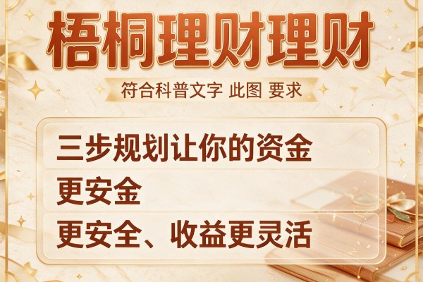 梧桐理财理财：三步规划让你的资金更安全、收益更灵活