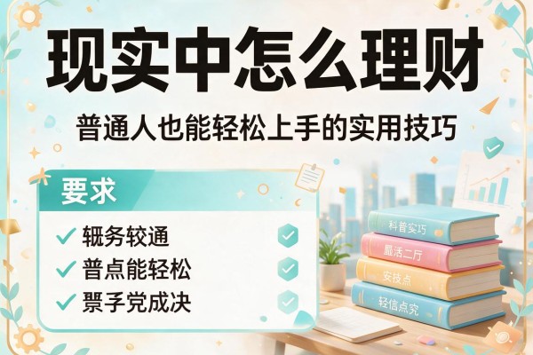 现实中怎么理财：普通人也能轻松上手的实用技巧