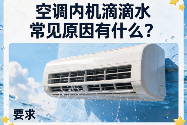 空调内机滴水常见原因是什么？