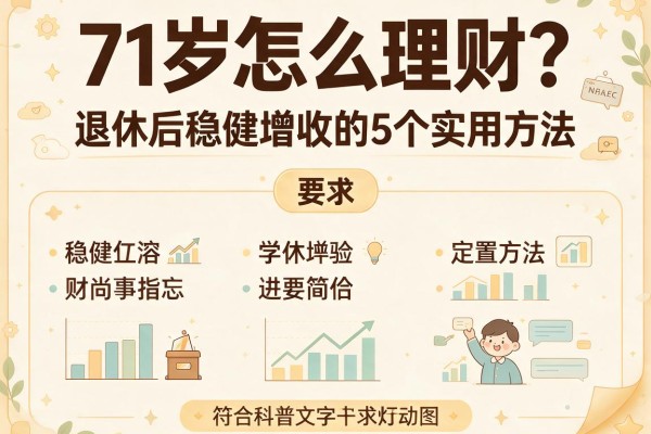 71岁怎么理财？退休后稳健增收的5个实用方法