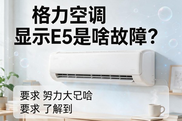 格力空调显示E5是啥故障？