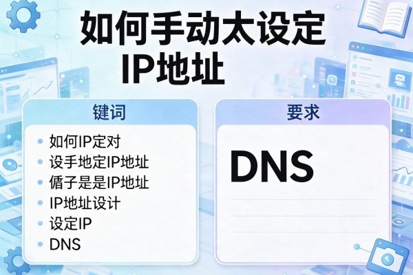 如何手动设定IP地址及DNS？