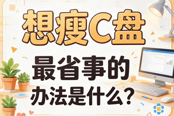 想瘦C盘，最省事的办法是什么？