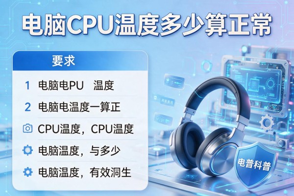 电脑CPU温度多少算正常
