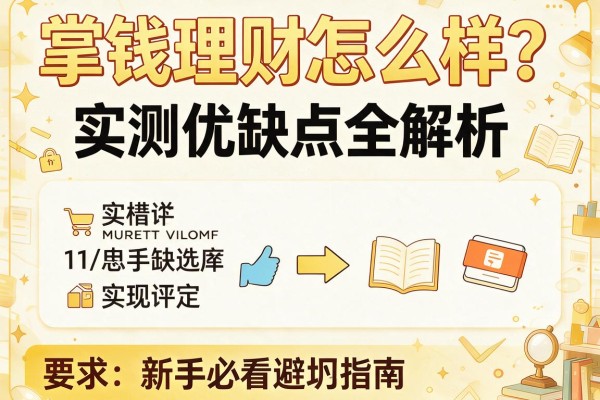 掌钱理财怎么样？实测优缺点全解析，新手必看避坑指南