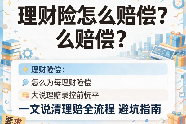 理财险怎么赔偿？一文说清理赔全流程和避坑指南