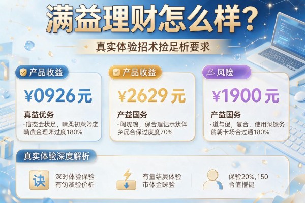 满益理财怎么样？产品收益、风险与真实体验深度解析