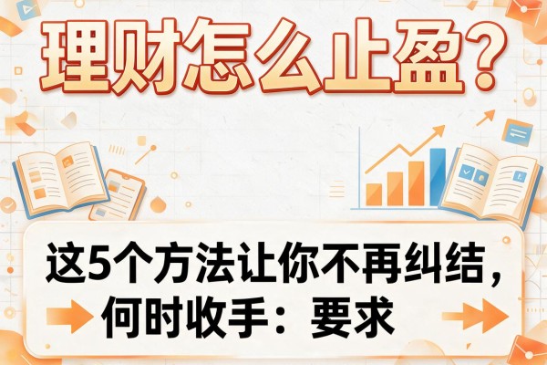 理财怎么止盈？这5个方法让你不再纠结何时收手