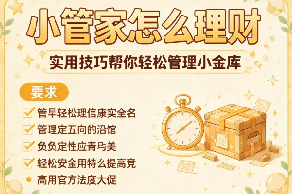 小管家怎么理财：实用技巧帮你轻松管理小金库