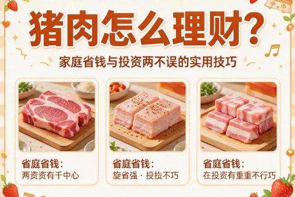 猪肉怎么理财？家庭省钱与投资两不误的实用技巧