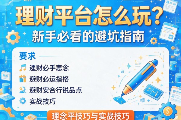 理财平台怎么玩？新手必看的避坑指南与实战技巧