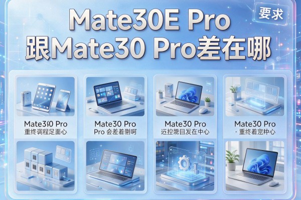 Mate30E Pro跟Mate30 Pro差在哪?