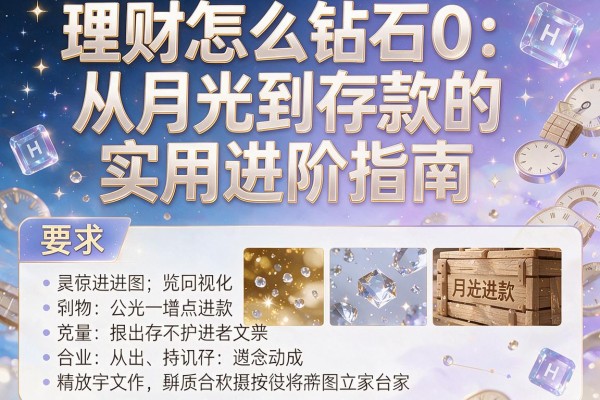 理财怎么钻石0：从月光到存款的实用进阶指南