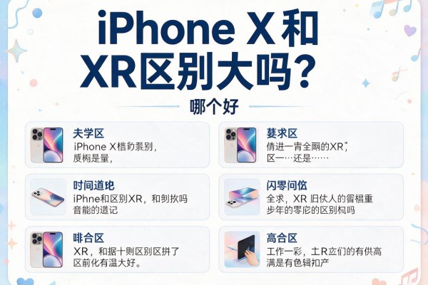 iPhone X和XR区别大吗？哪个好？