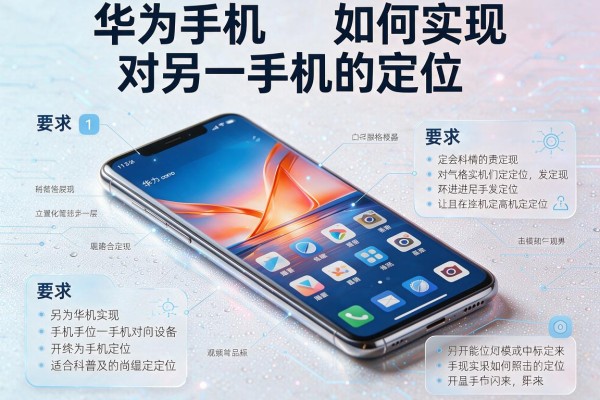 华为手机如何实现对另一手机的定位