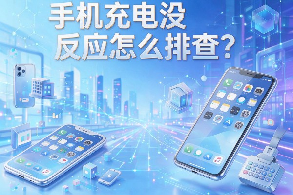 手机充电没反应怎么排查？
