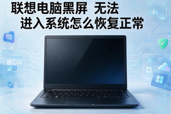 联想电脑黑屏无法进入系统怎么恢复正常