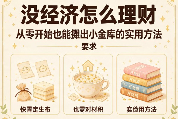 没经济怎么理财从零开始也能攒出小金库的实用方法