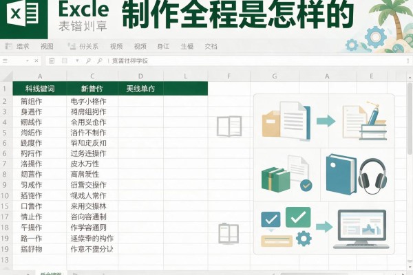Excel表格制作全过程是怎样的？