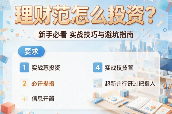 理财范怎么投资?新手必看的实战技巧与避坑指南