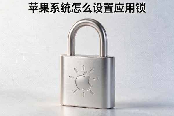 苹果系统怎么设置应用锁？