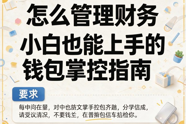 怎么管理财务：小白也能上手的钱包掌控指南