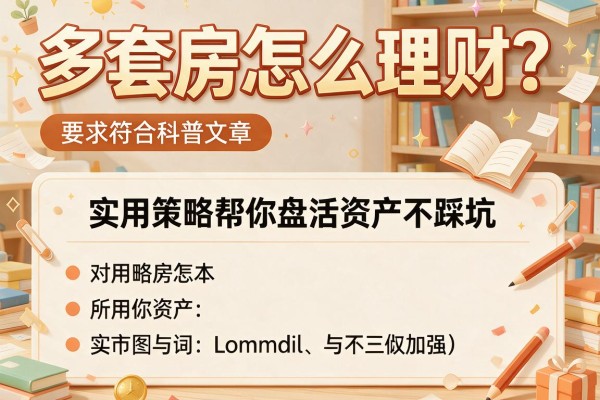 多套房怎么理财？实用策略帮你盘活资产不踩坑