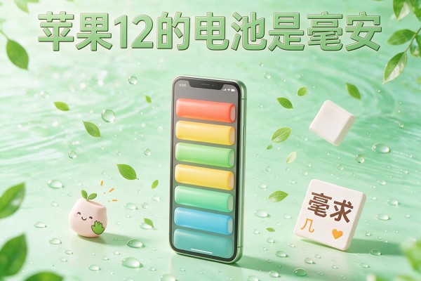 苹果12的电池是几毫安