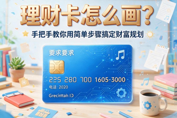 理财卡怎么画？手把手教你用简单步骤搞定财富规划