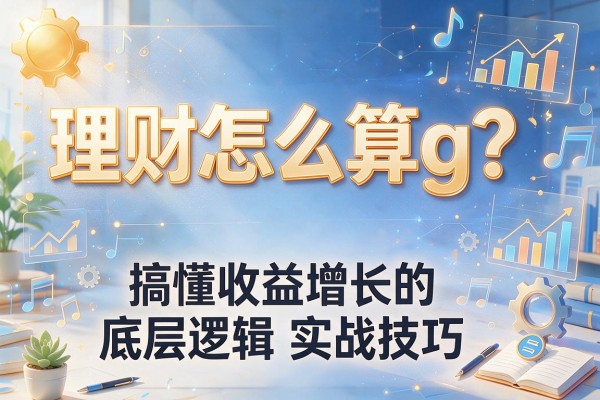 理财怎么算g？搞懂收益增长的底层逻辑与实战技巧