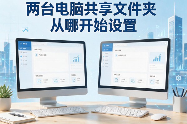 两台电脑共享文件夹从哪开始设置？