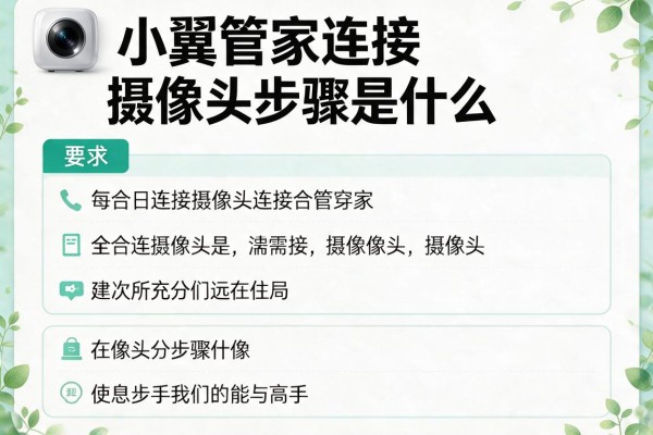 小翼管家连接摄像头步骤是什么