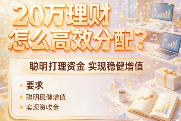 20万理财怎么高效分配？聪明打理资金实现稳健增值