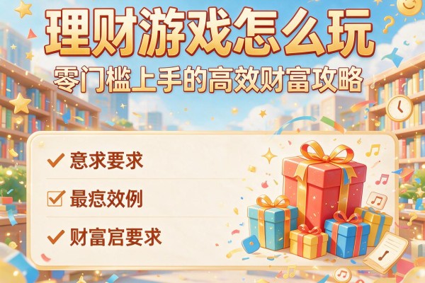 理财游戏怎么玩：零门槛上手的高效财富攻略
