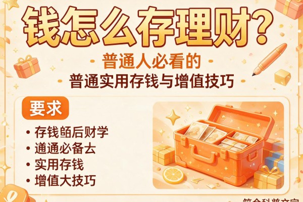 钱怎么存理财？普通人必看的实用存钱与增值技巧