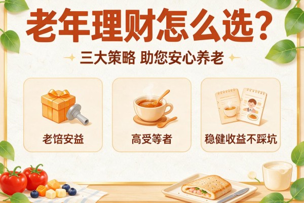老年理财怎么选？三大策略助您安心养老，稳健收益不踩坑！
