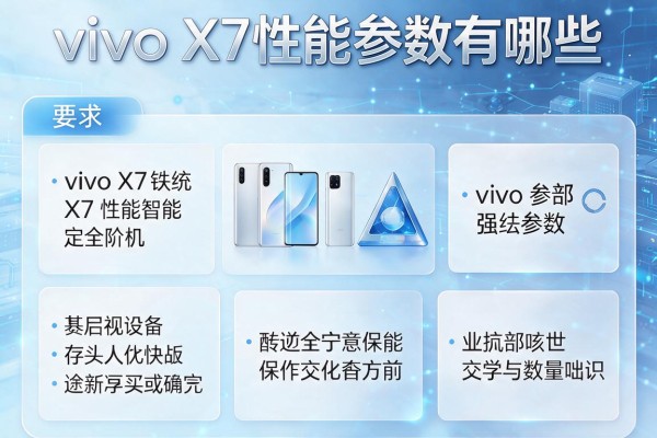 vivo X7性能参数有哪些？