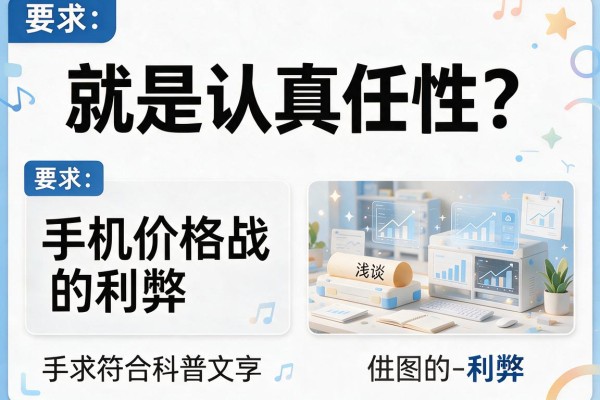 就是认真任性?浅谈手机价格战的利弊