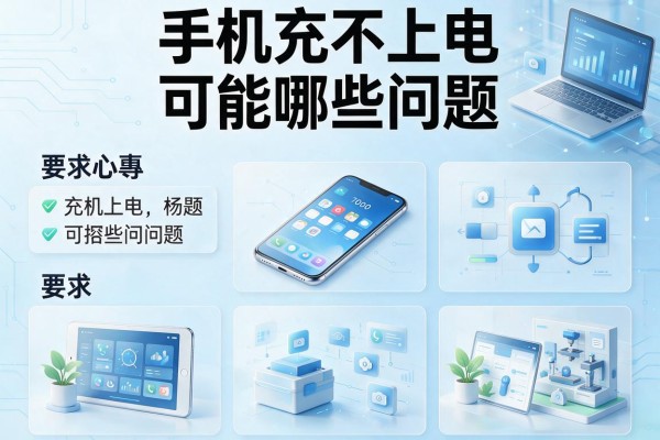 手机充不上电可能哪些问题