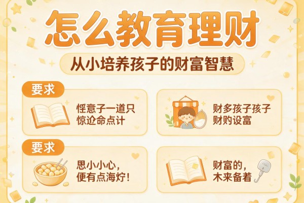 怎么教育理财：从小培养孩子的财富智慧