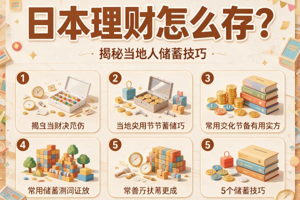 日本理财怎么存？揭秘当地人常用的5个储蓄技巧