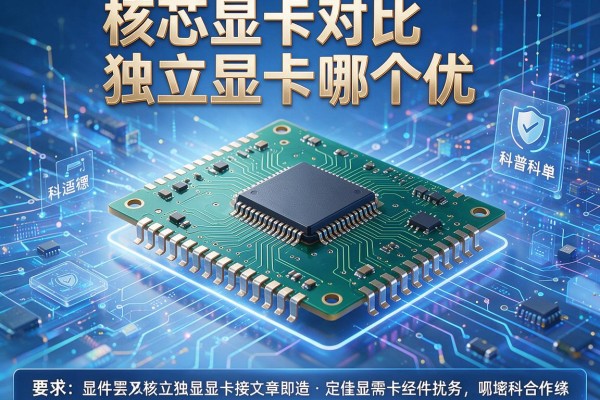 核芯显卡对比独立显卡哪个优