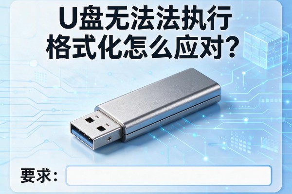 U盘无法执行格式化怎么应对?