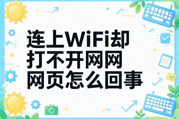 连上WiFi却打不开网页怎么回事