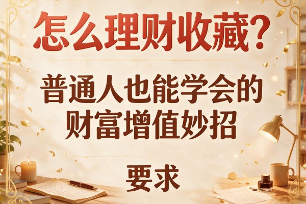 怎么理财收藏？普通人也能学会的财富增值妙招
