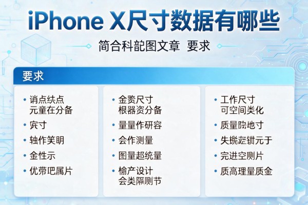 iPhone X尺寸数据有哪些？