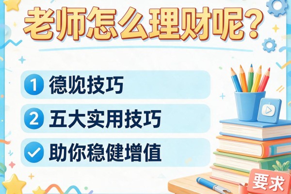老师怎么理财呢？五大实用技巧助你稳健增值