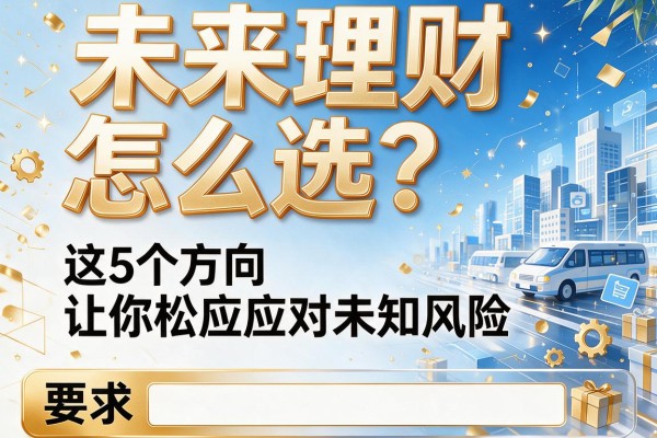 未来理财怎么选？这5个方向让你轻松应对未知风险